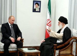 عکس خامنه ایی و پوتین